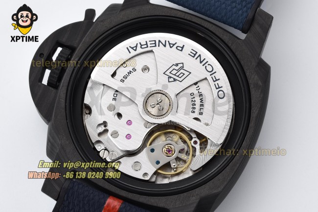 Submersible Luna Rossa PAM1563 42mm VSF Blue/Dot on Carbon/NY Strap P900 Super Clone Submersible Luna Rossa PAM1563 42mm VSF Blue/Dot on Carbon/NY Strap P900 Super Clone