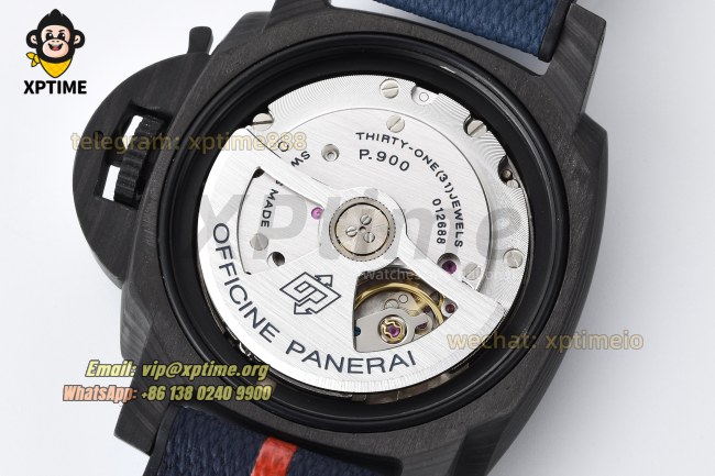 Submersible Luna Rossa PAM1563 42mm VSF Blue/Dot on Carbon/NY Strap P900 Super Clone Submersible Luna Rossa PAM1563 42mm VSF Blue/Dot on Carbon/NY Strap P900 Super Clone