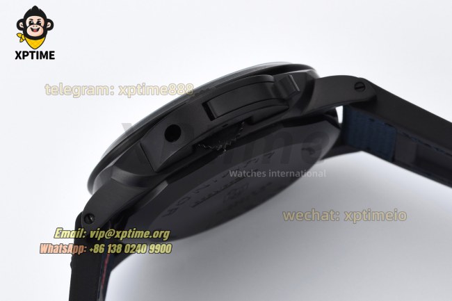 Luminor Luna Rossa PAM1408 40mm VSF Blue/Stick Numeral on DLC/NY Strap VSF P900 Luminor Luna Rossa PAM1408 40mm VSF Blue/Stick Numeral on DLC/NY Strap VSF P900