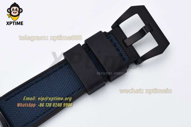 Luminor Luna Rossa PAM1408 40mm VSF Blue/Stick Numeral on DLC/NY Strap VSF P900 Luminor Luna Rossa PAM1408 40mm VSF Blue/Stick Numeral on DLC/NY Strap VSF P900