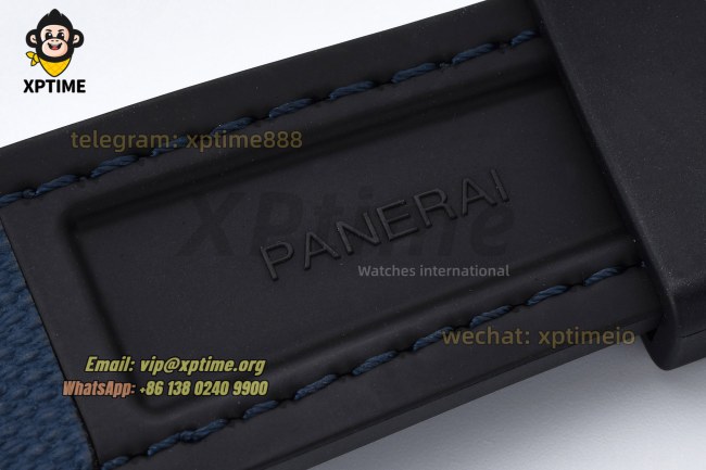 Luminor Bitempo GMT PAM1404 40mm VSF Blue/Stick Numeral on SS/NY Strap VSF P900 Luminor Bitempo GMT PAM1404 40mm VSF Blue/Stick Numeral on SS/NY Strap VSF P900