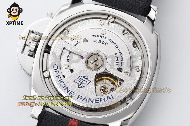 Luminor Due PAM1381 Luna Rossa 42mm VSF White/Stick Numeral on SS/RU Strap VSF P900 Luminor Due PAM1381 Luna Rossa 42mm VSF White/Stick Numeral on SS/RU Strap VSF P900