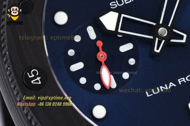 Submersible Luna Rossa PAM1563 42mm VSF Blue/Dot on Carbon/NY Strap P900 Super Clone Submersible Luna Rossa PAM1563 42mm VSF Blue/Dot on Carbon/NY Strap P900 Super Clone