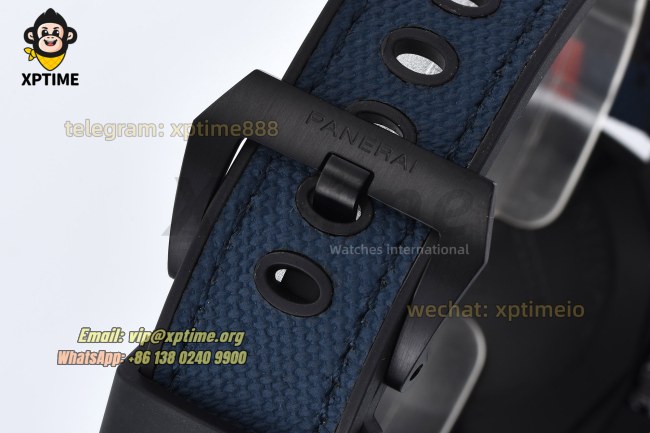 Luminor Luna Rossa PAM1408 40mm VSF Blue/Stick Numeral on DLC/NY Strap VSF P900 Luminor Luna Rossa PAM1408 40mm VSF Blue/Stick Numeral on DLC/NY Strap VSF P900