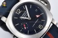 Luminor Bitempo GMT PAM1404 40mm VSF Blue/Stick Numeral on SS/NY Strap VSF P900 Luminor Bitempo GMT PAM1404 40mm VSF Blue/Stick Numeral on SS/NY Strap VSF P900