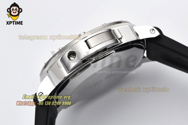 Submersible PAM1024 44mm VSF Black/Dot on SS/RU Strap OP XXX Super Clone Submersible PAM1024 44mm VSF Black/Dot on SS/RU Strap OP XXX Super Clone