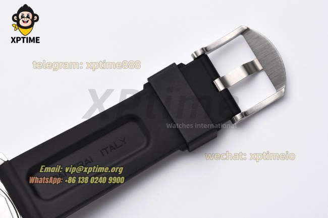 Submersible PAM1024 44mm VSF Black/Dot on SS/RU Strap OP XXX Super Clone Submersible PAM1024 44mm VSF Black/Dot on SS/RU Strap OP XXX Super Clone
