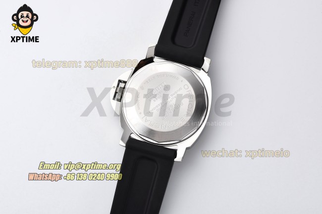 Submersible PAM1024 44mm VSF Black/Dot on SS/RU Strap OP XXX Super Clone Submersible PAM1024 44mm VSF Black/Dot on SS/RU Strap OP XXX Super Clone