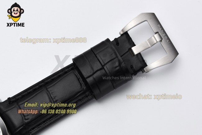 Luminor Bitempo GMT PAM1365 40mm VSF Black/Stick Numeral on SS/LE Strap P900 Super Clone Luminor Bitempo GMT PAM1365 40mm VSF Black/Stick Numeral on SS/LE Strap P900 Super Clone