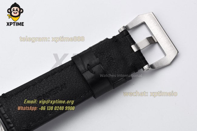 Luminor Bitempo GMT PAM1365 40mm VSF Black/Stick Numeral on SS/LE Strap P900 Super Clone Luminor Bitempo GMT PAM1365 40mm VSF Black/Stick Numeral on SS/LE Strap P900 Super Clone