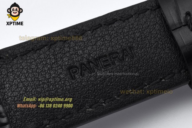 Luminor Bitempo GMT PAM1365 40mm VSF Black/Stick Numeral on SS/LE Strap P900 Super Clone Luminor Bitempo GMT PAM1365 40mm VSF Black/Stick Numeral on SS/LE Strap P900 Super Clone