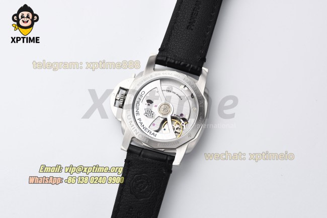 Luminor Bitempo GMT PAM1365 40mm VSF Black/Stick Numeral on SS/LE Strap P900 Super Clone Luminor Bitempo GMT PAM1365 40mm VSF Black/Stick Numeral on SS/LE Strap P900 Super Clone