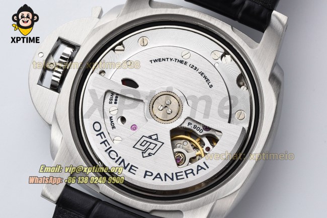 Luminor PAM1367 Bitempo GMT 40mm VSF White/Stick Numeral on SS/LE Strap P900 Super Clone Luminor PAM1367 Bitempo GMT 40mm VSF White/Stick Numeral on SS/LE Strap P900 Super Clone