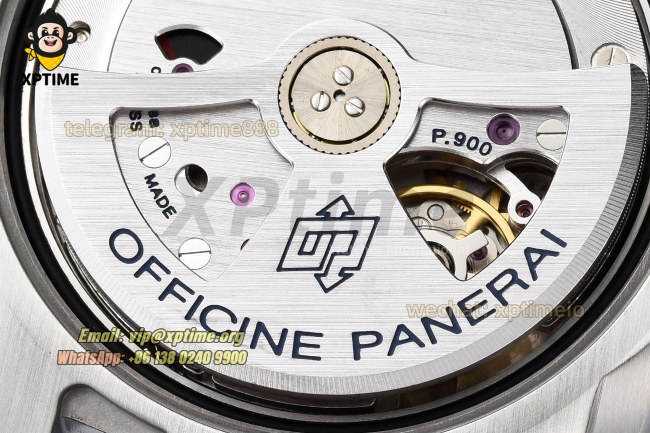 Luminor Bitempo GMT PAM1365 40mm VSF Black/Stick Numeral on SS/LE Strap P900 Super Clone Luminor Bitempo GMT PAM1365 40mm VSF Black/Stick Numeral on SS/LE Strap P900 Super Clone