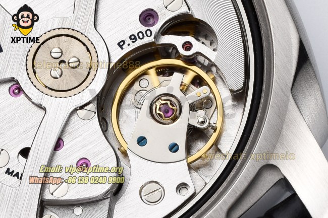 Luminor Bitempo GMT PAM1365 40mm VSF Black/Stick Numeral on SS/LE Strap P900 Super Clone Luminor Bitempo GMT PAM1365 40mm VSF Black/Stick Numeral on SS/LE Strap P900 Super Clone