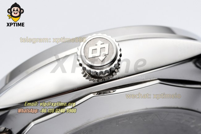 Radiomir PAM1294 40mm VSF Black/Stick Numeral on SS/LE Strap P900 Super Clone Radiomir PAM1294 40mm VSF Black/Stick Numeral on SS/LE Strap P900 Super Clone
