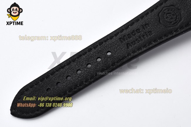 Radiomir PAM1294 40mm VSF Black/Stick Numeral on SS/LE Strap P900 Super Clone Radiomir PAM1294 40mm VSF Black/Stick Numeral on SS/LE Strap P900 Super Clone