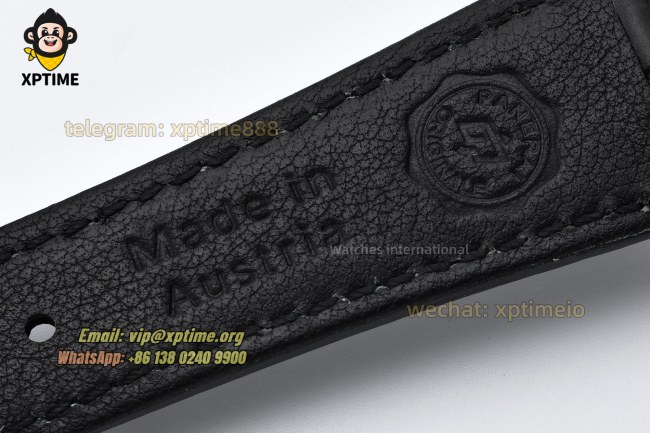 Radiomir PAM1294 40mm VSF Black/Stick Numeral on SS/LE Strap P900 Super Clone Radiomir PAM1294 40mm VSF Black/Stick Numeral on SS/LE Strap P900 Super Clone