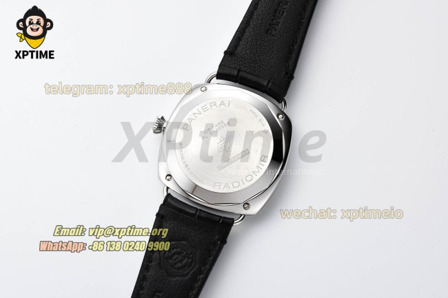 Radiomir PAM1294 40mm VSF Black/Stick Numeral on SS/LE Strap P900 Super Clone Radiomir PAM1294 40mm VSF Black/Stick Numeral on SS/LE Strap P900 Super Clone