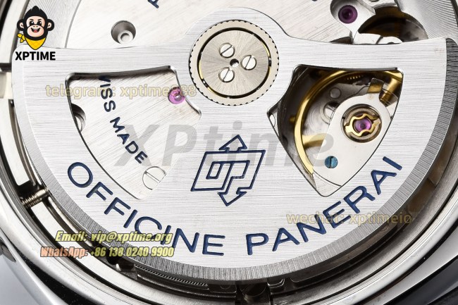 Radiomir PAM1294 40mm VSF Black/Stick Numeral on SS/LE Strap P900 Super Clone Radiomir PAM1294 40mm VSF Black/Stick Numeral on SS/LE Strap P900 Super Clone