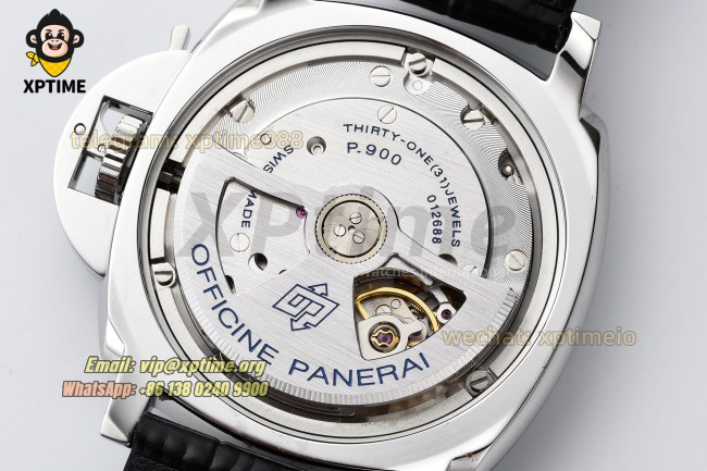Luminor Due PAM1249 42mm VSF Silver/Stick Numeral on SS/LE Strap P900 Super Clone Luminor Due PAM1249 42mm VSF Silver/Stick Numeral on SS/LE Strap P900 Super Clone