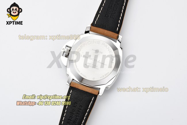Luminor Due PAM904 42mm VSF Gray/Stick Numeral on SS/LE Strap OP XXXIV Super Clone Luminor Due PAM904 42mm VSF Gray/Stick Numeral on SS/LE Strap OP XXXIV Super Clone