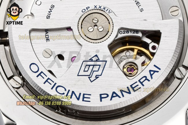 Luminor Due PAM904 42mm VSF Gray/Stick Numeral on SS/LE Strap OP XXXIV Super Clone Luminor Due PAM904 42mm VSF Gray/Stick Numeral on SS/LE Strap OP XXXIV Super Clone