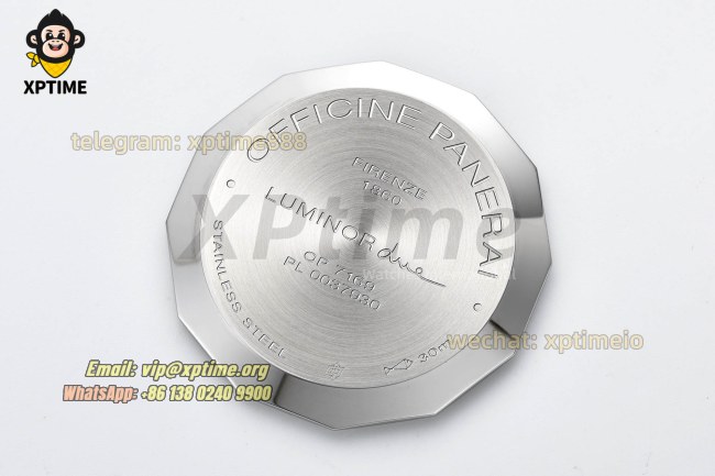 Luminor Due PAM904 42mm VSF Gray/Stick Numeral on SS/LE Strap OP XXXIV Super Clone Luminor Due PAM904 42mm VSF Gray/Stick Numeral on SS/LE Strap OP XXXIV Super Clone