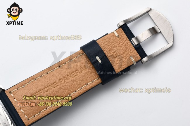 Luminor GMT PAM688 42mm VSF Blue/Stick Numeral on SS/LE Strap P9001 Super Clone Luminor GMT PAM688 42mm VSF Blue/Stick Numeral on SS/LE Strap P9001 Super Clone