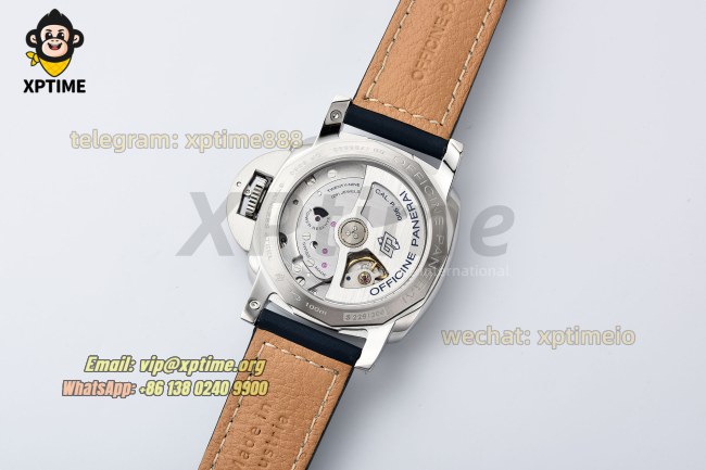 Luminor GMT PAM688 42mm VSF Blue/Stick Numeral on SS/LE Strap P9001 Super Clone Luminor GMT PAM688 42mm VSF Blue/Stick Numeral on SS/LE Strap P9001 Super Clone