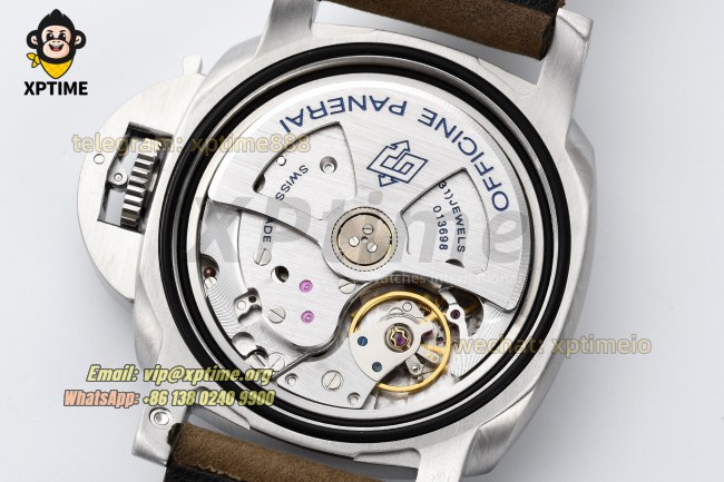 Luminor Marina PAM1394 Auto 42mm VSF White/Stick Numeral on SS/LE Strap P9010 Super Clone Luminor Marina PAM1394 Auto 42mm VSF White/Stick Numeral on SS/LE Strap P9010 Super Clone