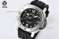 Submersible PAM1024 44mm VSF Black/Dot on SS/RU Strap OP XXX Super Clone Submersible PAM1024 44mm VSF Black/Dot on SS/RU Strap OP XXX Super Clone