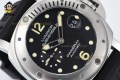 Submersible PAM1024 44mm VSF Black/Dot on SS/RU Strap OP XXX Super Clone Submersible PAM1024 44mm VSF Black/Dot on SS/RU Strap OP XXX Super Clone