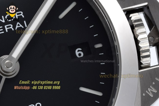Luminor Bitempo GMT PAM1365 40mm VSF Black/Stick Numeral on SS/LE Strap P900 Super Clone Luminor Bitempo GMT PAM1365 40mm VSF Black/Stick Numeral on SS/LE Strap P900 Super Clone