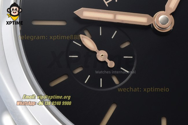 Radiomir PAM1294 40mm VSF Black/Stick Numeral on SS/LE Strap P900 Super Clone Radiomir PAM1294 40mm VSF Black/Stick Numeral on SS/LE Strap P900 Super Clone