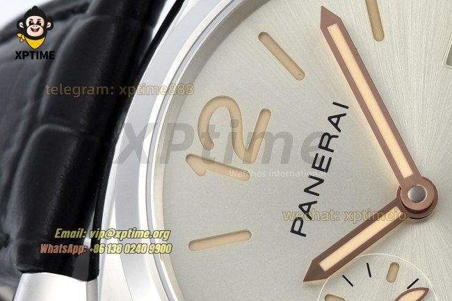 Luminor Due PAM1249 42mm VSF Silver/Stick Numeral on SS/LE Strap P900 Super Clone Luminor Due PAM1249 42mm VSF Silver/Stick Numeral on SS/LE Strap P900 Super Clone
