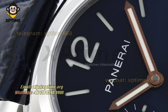 Luminor Due PAM1274 42mm VSF Blue/Stick Numeral on SS/LE Strap P900 Super Clone Luminor Due PAM1274 42mm VSF Blue/Stick Numeral on SS/LE Strap P900 Super Clone