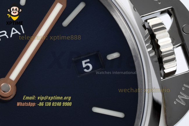 Luminor Due PAM1274 42mm VSF Blue/Stick Numeral on SS/LE Strap P900 Super Clone Luminor Due PAM1274 42mm VSF Blue/Stick Numeral on SS/LE Strap P900 Super Clone