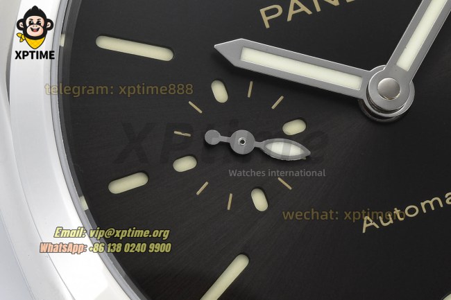 Luminor Due PAM904 42mm VSF Gray/Stick Numeral on SS/LE Strap OP XXXIV Super Clone Luminor Due PAM904 42mm VSF Gray/Stick Numeral on SS/LE Strap OP XXXIV Super Clone