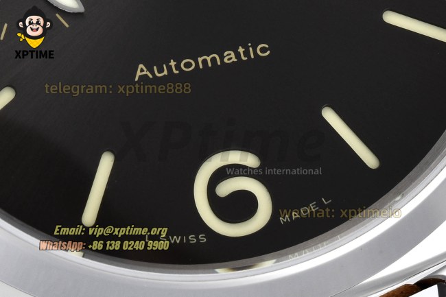 Luminor Due PAM904 42mm VSF Gray/Stick Numeral on SS/LE Strap OP XXXIV Super Clone Luminor Due PAM904 42mm VSF Gray/Stick Numeral on SS/LE Strap OP XXXIV Super Clone