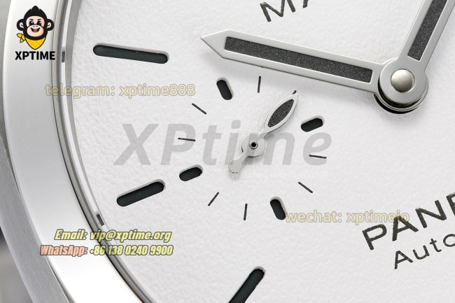 Luminor Marina PAM1394 Auto 42mm VSF White/Stick Numeral on SS/LE Strap P9010 Super Clone Luminor Marina PAM1394 Auto 42mm VSF White/Stick Numeral on SS/LE Strap P9010 Super Clone