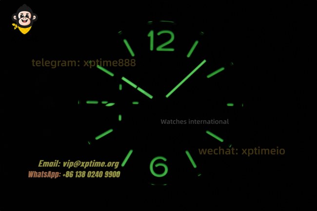 Radiomir PAM1294 40mm VSF Black/Stick Numeral on SS/LE Strap P900 Super Clone Radiomir PAM1294 40mm VSF Black/Stick Numeral on SS/LE Strap P900 Super Clone