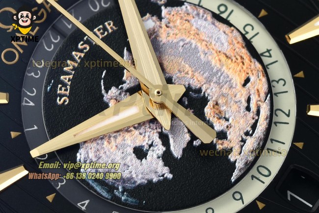 Aqua Terral 150M Worldtimer 43mm VSF Green/Stick on SS/SS Bracelet A8938 Super Clone Aqua Terral 150M Worldtimer 43mm VSF Green/Stick on SS/SS Bracelet A8938 Super Clone