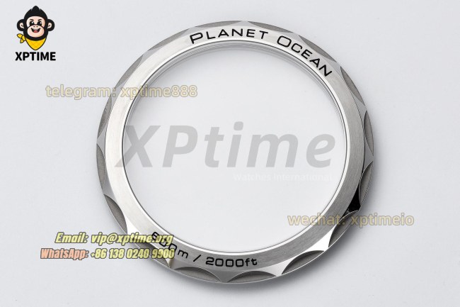 Planet Ocean 43.5mm VSF Black/Stick/Orange Numeral on SS/RU Strap A8900 Super Clone Planet Ocean 43.5mm VSF Black/Stick/Orange Numeral on SS/RU Strap A8900 Super Clone