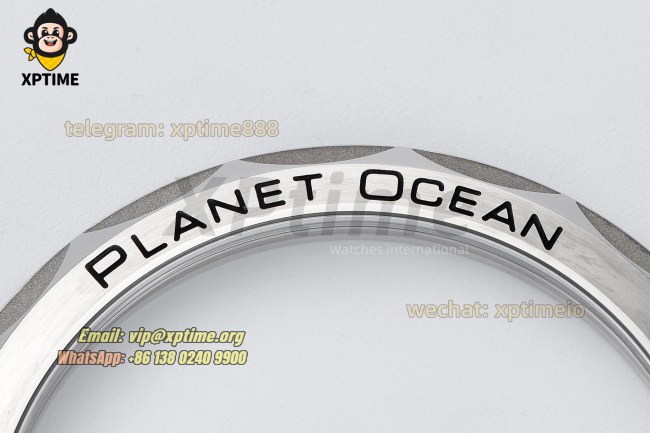 Planet Ocean 43.5mm VSF Black/Stick/Orange Numeral on SS/RU Strap A8900 Super Clone Planet Ocean 43.5mm VSF Black/Stick/Orange Numeral on SS/RU Strap A8900 Super Clone
