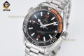 Planet Ocean 600M 43.5mm VSF Black/Stick with Orang Numeral on SS/SS Bracelet A8900 Super Clone Planet Ocean 600M 43.5mm VSF Black/Stick with Orang Numeral on SS/SS Bracelet A8900 Super Clone