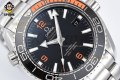 Planet Ocean 600M 43.5mm VSF Black/Stick with Orang Numeral on SS/SS Bracelet A8900 Super Clone Planet Ocean 600M 43.5mm VSF Black/Stick with Orang Numeral on SS/SS Bracelet A8900 Super Clone