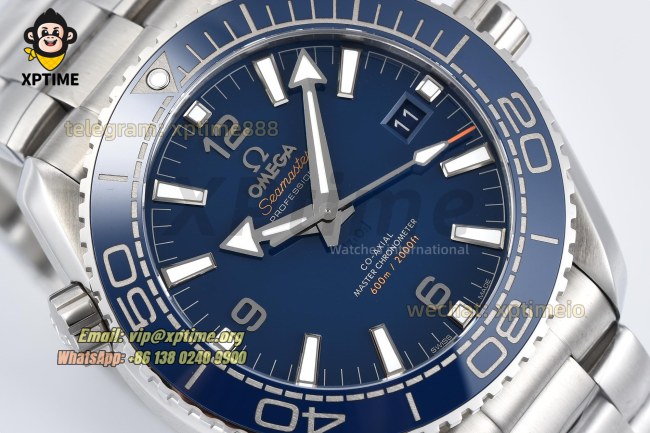 Planet Ocean 600M 43.5mm VSF Blue/Sticks & Numerals on SS/SS Bracelet A8900 Planet Ocean 600M 43.5mm VSF Blue/Sticks & Numerals on SS/SS Bracelet A8900