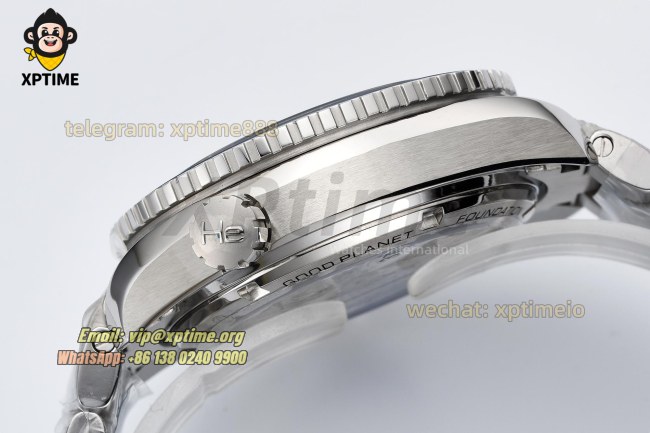 Planet Ocean GMT 43.5mm VSF Blue/Sticks & Numerals on SS/SS Bracelet A8605 Planet Ocean GMT 43.5mm VSF Blue/Sticks & Numerals on SS/SS Bracelet A8605