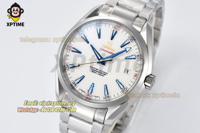 Aqua Terra 150M Ryder Cup 41mm VSF White/Stick on SS/SS Bracelet A8500 Aqua Terra 150M Ryder Cup 41mm VSF White/Stick on SS/SS Bracelet A8500